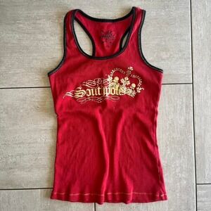 Y2K southpole center logo tank top